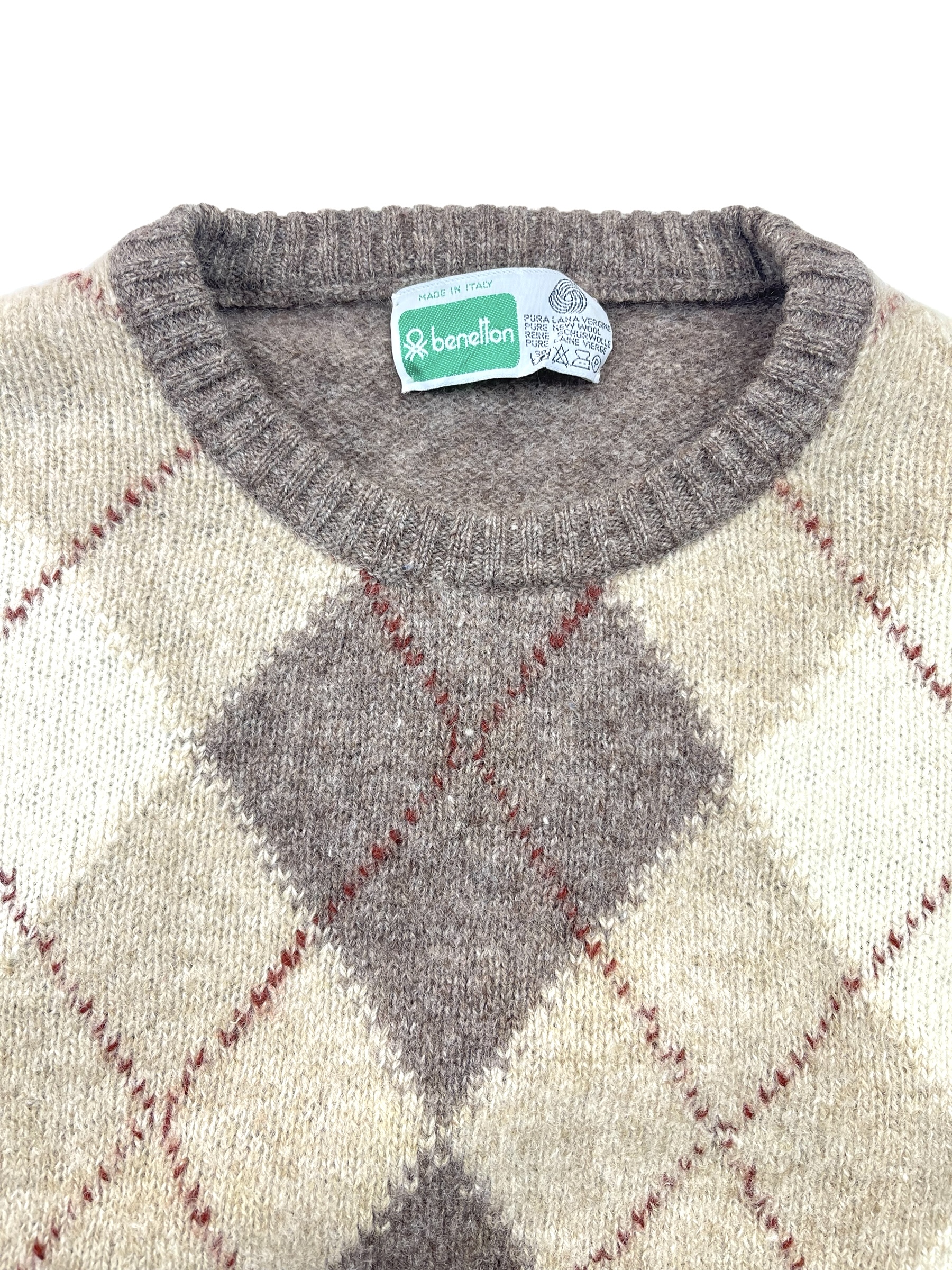 Benetton trui wol clearance